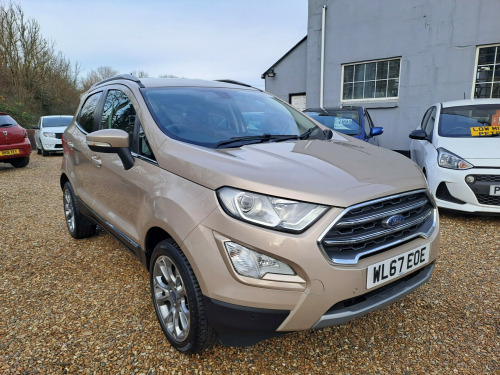 Ford EcoSport  1.0T EcoBoost Titanium SUV 5dr Petrol Manual Euro 6 (s/s) (125 ps)