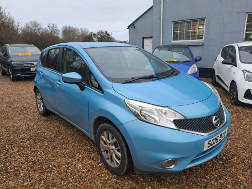 Nissan Note  1.2 Acenta Hatchback 5dr Petrol Manual Euro 6 (s/s) (80 ps)