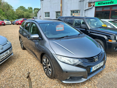 Honda Civic  1.8 i-VTEC SE Plus Tourer 5dr Petrol Manual Euro 5 (s/s) (142 ps)
