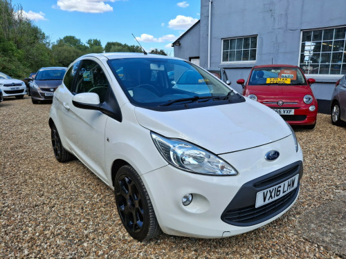Ford Ka  1.2 Zetec White Edition Hatchback 3dr Petrol Manual Euro 6 (s/s) (69 ps)