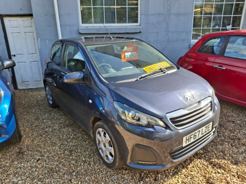 Peugeot 108  1.0 Active Hatchback 5dr Petrol Manual Euro 6 (68 ps)