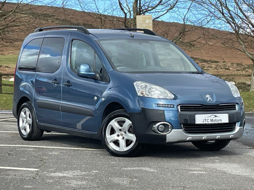 Peugeot Partner  1.6 HDi 115 Outdoor 5dr Man, diesel, blue + great value MPV