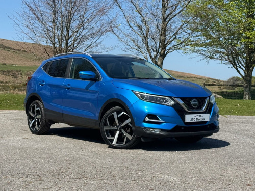 Nissan Qashqai  1.5 dCi 115 Tekna 5dr Man, blue, diesel + top of the range