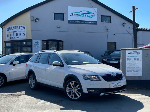 Skoda Octavia  2.0 TDI CR 184 Scout 4x4 5dr Auto, diesel, white + great example