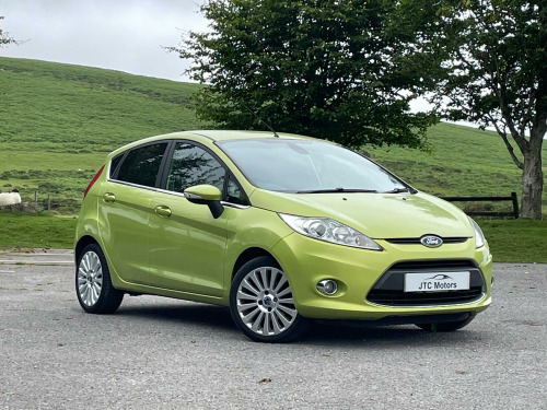 Ford Fiesta  1.6 TDCi [95] Titanium 5dr Man, diesel, green + Â£20 road tax