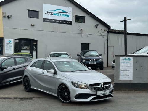 Mercedes-Benz A-Class A200 A200d AMG Line 5dr Auto, diesel, silver + Â£20 road tax