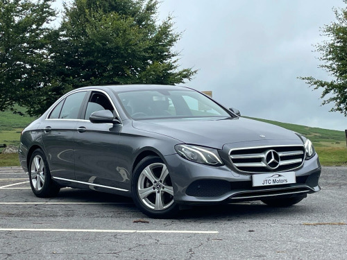 Mercedes-Benz E-Class E220 E220d SE 4dr Auto, diesel, grey + brown leather