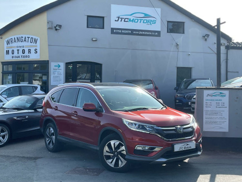 Honda CR-V  1.6 i-DTEC 160 EX 5dr Auto [Sensing], red, diesel + top of the range