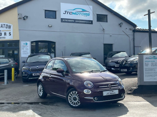 Fiat 500  1.2 Lounge 3dr Man, purple, petrol + Â£20 road tax