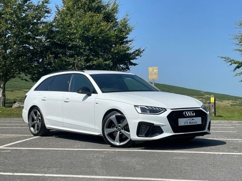 Audi A4 Avant  35 TDI Black Edition Estate Auto, white, diesel + great spec