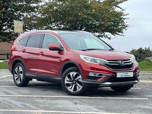 Honda CR-V  1.6 i-DTEC 160 EX 5dr Auto, diesel, red + full service history
