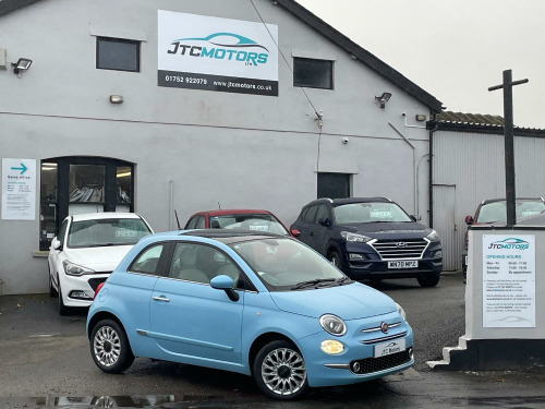 Fiat 500  1.2 Lounge 3dr Man, blue, petrol + stunning colour
