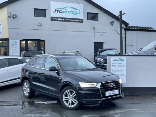 Audi Q3  2.0 TDI S Line Edition 5dr Man, diesel, black + 1 owner