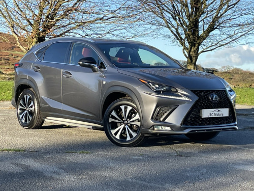 Lexus NX 300h  300h 2.5 F-Sport 5dr Auto [Premium Pack/Leather], hybrid, grey + EXCELLENT  