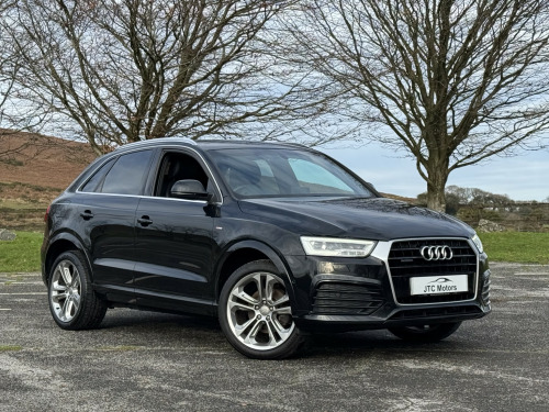 Audi Q3  2.0 TDI [184] Quattro S Line Plus 5dr Man, diesel, black + 1 OWNER 