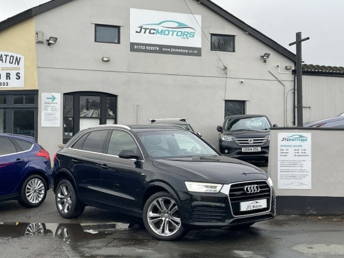 Audi Q3  2.0 TDI [184] Quattro S Line Plus 5dr Man, diesel, black + 1 OWNER 