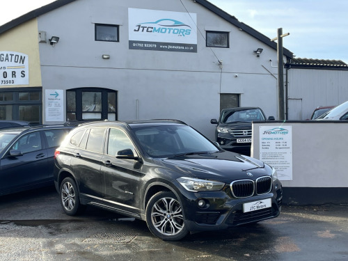 BMW X1  sDrive 18d Sport 5dr Man, diesel, black + £20 road tax 