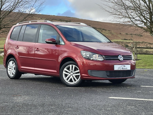 Volkswagen Touran  2.0 TDI BlueMotion Tech SE 5dr Man, red, diesel + 1 OWNER 