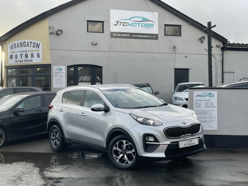 Kia Sportage  1.6 GDi ISG 2 5dr Man, silver, petrol + great value SUV 