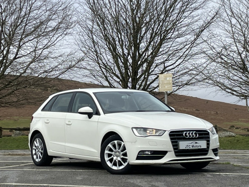Audi A3  1.6 TDI 110 SE 5dr Man, diesel, white + £20 road tax 