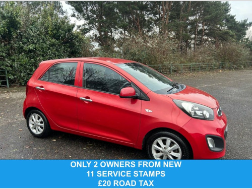 Kia Picanto  1.0 VR7 Hatchback 5dr Petrol Manual Euro 5 (68 bhp 