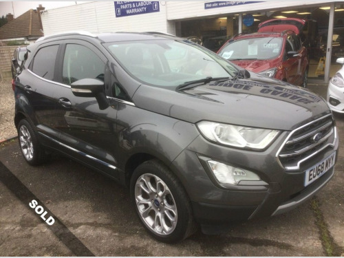 Ford EcoSport  1.0T EcoBoost GPF Titanium SUV 5dr Petrol Manual E