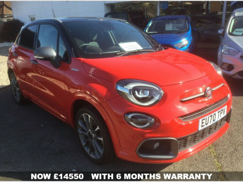 Fiat 500X  1.3 FireFly Turbo Sport SUV 5dr Petrol DCT Euro 6 
