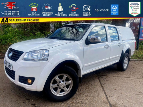 Great Wall Steed  2.0 TD S Pickup 4dr Diesel Manual 4X4 (222 g/km, 1