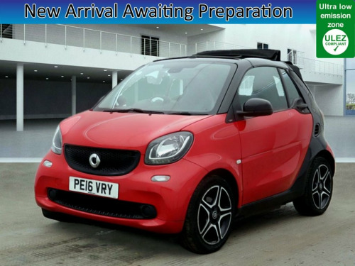 Smart fortwo  1.0 Prime Cabriolet 2dr Petrol Twinamic Euro 6 (s/