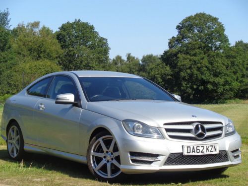 Mercedes-Benz C-Class  2.1 CDI BlueEfficiency AMG Sport Coupe 2dr Diesel G-Tronic+ Euro 5 (s/s) (2