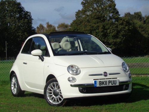 Fiat 500C  1.2 Lounge Convertible 2dr Petrol Manual Euro 5 (69 bhp)