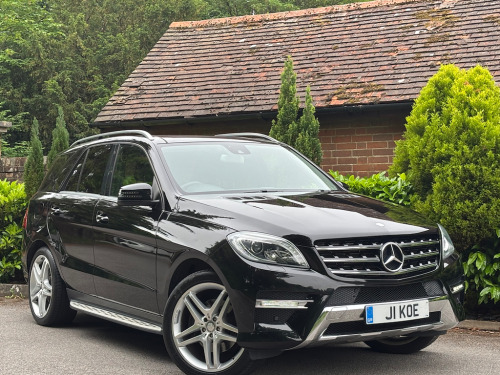 Mercedes-Benz ML  3.0 V6 BlueTEC AMG Line SUV 5dr Diesel G-Tronic 4WD Euro 6 (s/s) (258 ps)