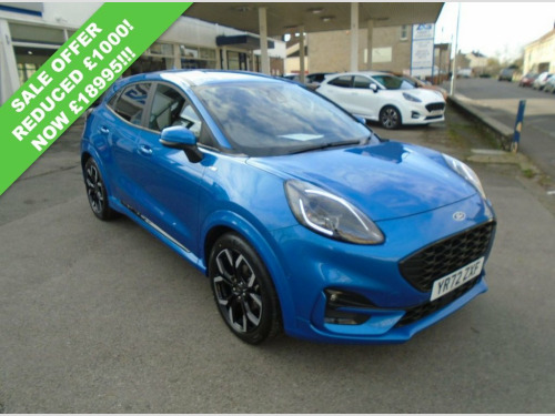 Ford Puma  1.0T EcoBoost MHEV ST-Line X SUV 5dr Petrol Hybrid