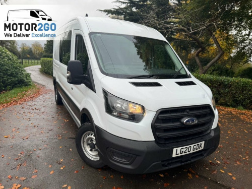 Ford Transit  2.0 350 EcoBlue Leader Crew Van Double Cab 6dr Die