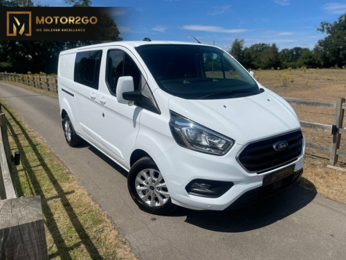 Ford Transit Custom  2.0 320 EcoBlue Limited Crew Van Double Cab 5dr Di