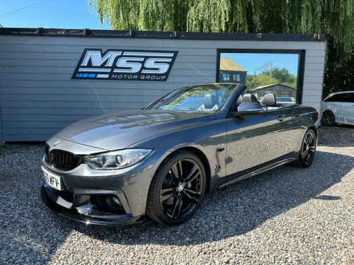 BMW 4 Series  2.0 420d M Sport Convertible 2dr Diesel Auto Euro 