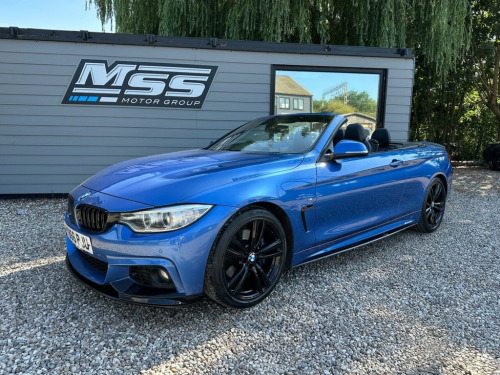 BMW 4 Series  2.0 420d M Sport Convertible 2dr Diesel Auto Euro 
