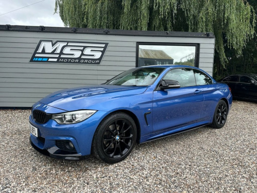 BMW 4 Series  2.0 420d M Sport Convertible 2dr Diesel Auto Euro 