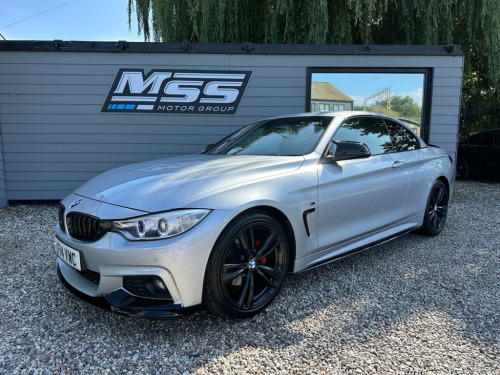 BMW 4 Series  2.0 420d M Sport Convertible 2dr Diesel Auto Euro 