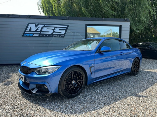 BMW 4 Series  2.0 420d M Sport Convertible 2dr Diesel Auto Euro 