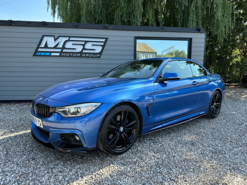 BMW 4 Series  2.0 420d M Sport Convertible 2dr Diesel Auto Euro 