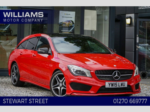 Mercedes-Benz CLA  1.6 CLA180 AMG Sport Shooting Brake 5dr Petrol Man