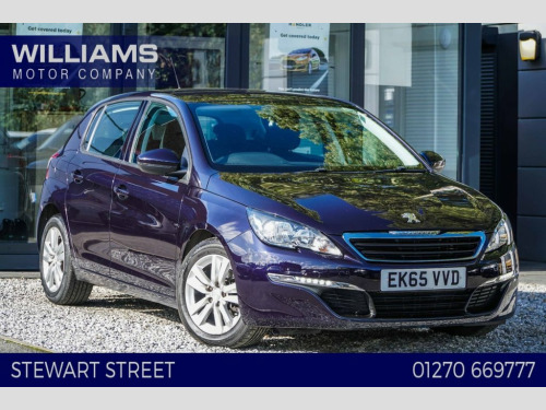 Peugeot 308  1.6 BlueHDi Active Hatchback 5dr Diesel Manual Eur