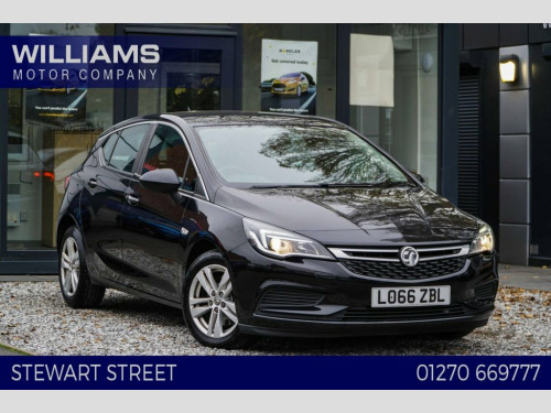 Vauxhall Astra  1.6 CDTi BlueInjection Tech Line Hatchback 5dr Die