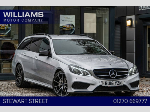 Mercedes-Benz E-Class E220 2.1 E220 BlueTEC AMG Night Edition Estate 5dr Dies