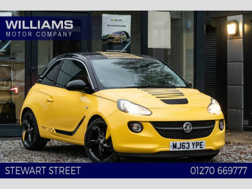 Vauxhall ADAM  1.4 16v SLAM Hatchback 3dr Petrol Manual Euro 5 (1