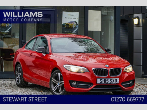 BMW 2 Series  2.0 220d Sport Coupe 2dr Diesel Manual Euro 6 (s/s