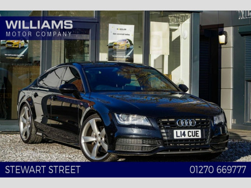 Audi A7  3.0 TDI V6 Black Edition Sportback 5dr Diesel Tipt