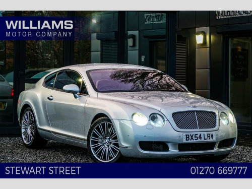 Bentley Continental  6.0 GT Coupe 2dr Petrol Automatic (410 g/km, 552 b