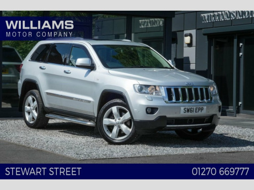 Jeep Grand Cherokee  3.0 CRD Overland SUV 5dr Diesel Automatic 4WD (218